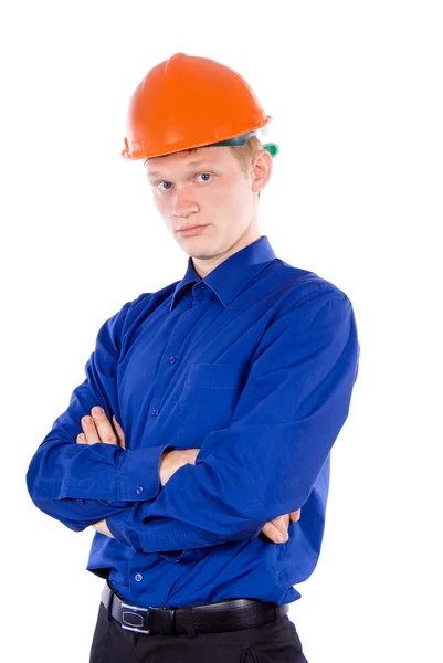 A guy at work — Stock Photo, Image