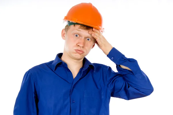 The employee tired — Stock Photo, Image