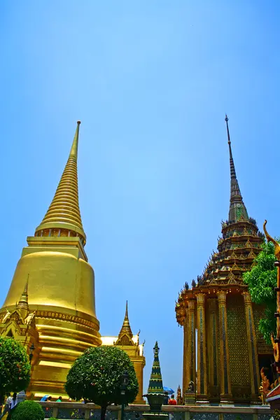 Blick auf wat phra kaeo, bangkok. — Stockfoto