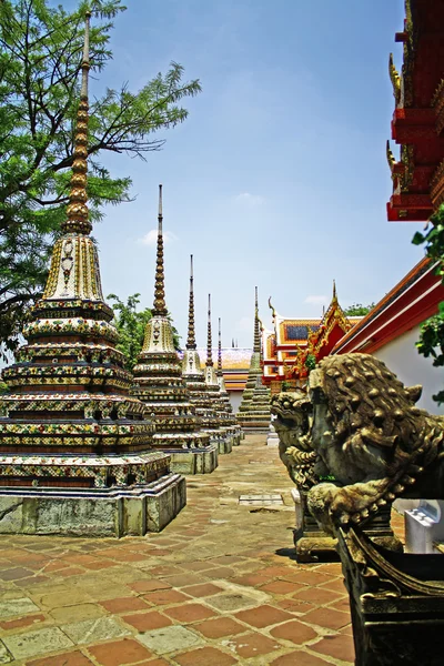 Wat pho, bangkok, thailand. — Stockfoto