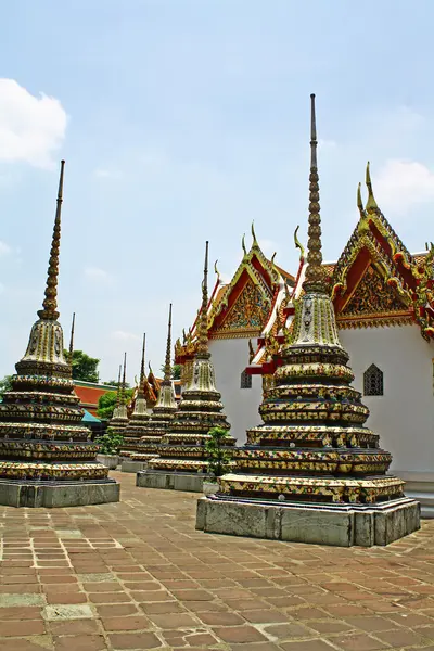 Vista de Wat Pho, Bangkok, Tailandia . — Foto de Stock