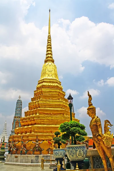 Άποψη του wat phra kaeo, Μπανγκόκ. — Φωτογραφία Αρχείου