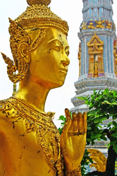 Άγγελοι στο Wat Phra Kaeo, Μπανγκόκ — Φωτογραφία Αρχείου