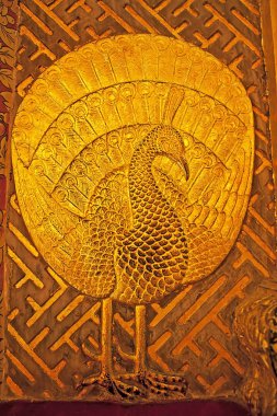 Thai art : Peacock clipart