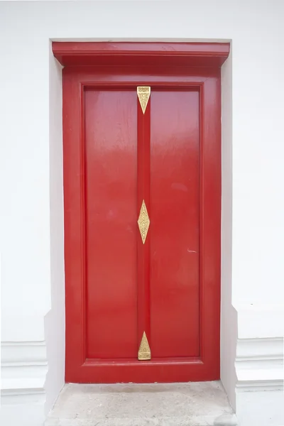 Красная дверь . — стоковое фото
