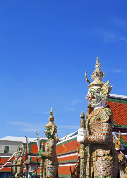 Wat Phra Kaew, Bancoc . — Fotografia de Stock
