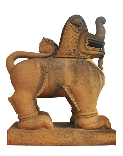 Stone Lions statue. — Stock Photo, Image
