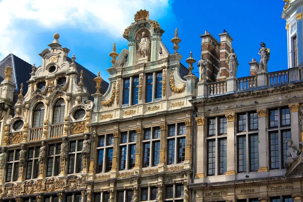 Museum on the square in Belgium — Stock Photo, Image