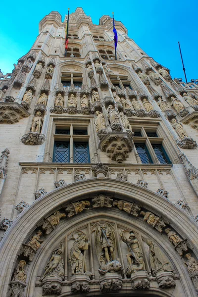 Belçika'daki Gotik Katedrali — Stok fotoğraf