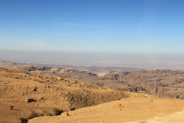 Jordanië bergen — Stockfoto