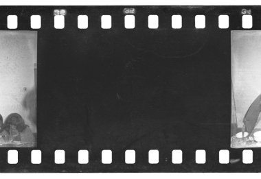 Film strip texture clipart