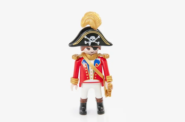 普雷摩比海盗船长 — 图库照片