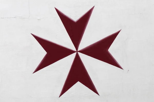 Мальтийский крест — стоковое фото