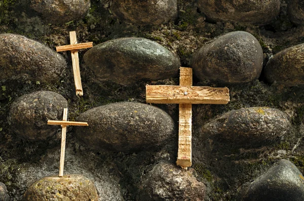Три креста — стоковое фото