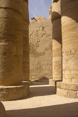 Columns of the Temples of Karnak ( Egypt) clipart