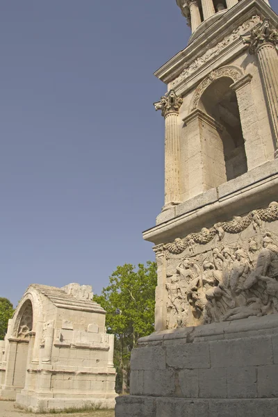 Arco triunfal em Glanum. (França ) — Fotografia de Stock