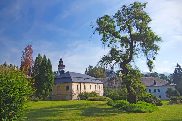 Kasteel in Velke Losiny (Tsjechië) — Stockfoto