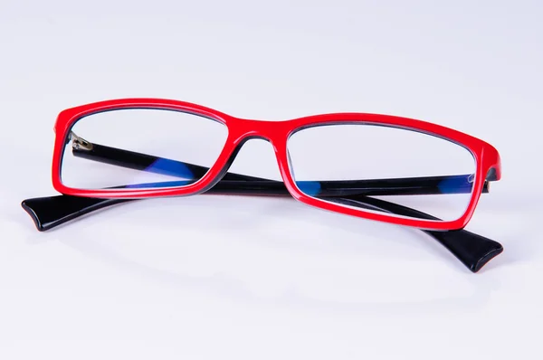 赤い老眼鏡 — ストック写真
