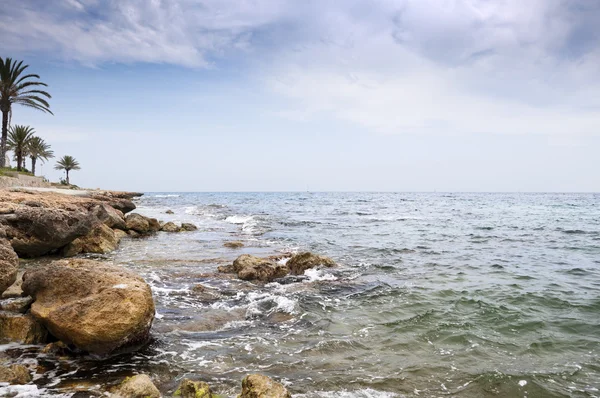 stock image Mediterranean coastline