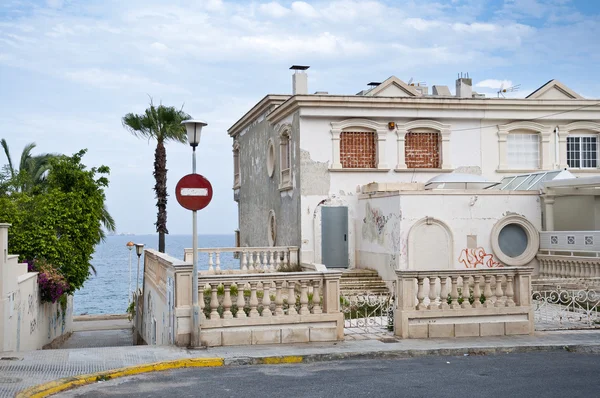 stock image Old house at seaside