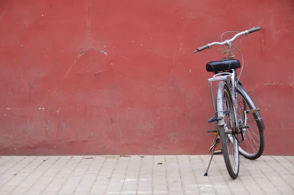 stock image Chinese bike outside the Forbidden City, Beijing