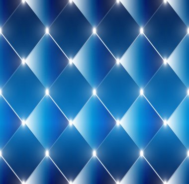 Abstract shining rectangles blue vector background clipart