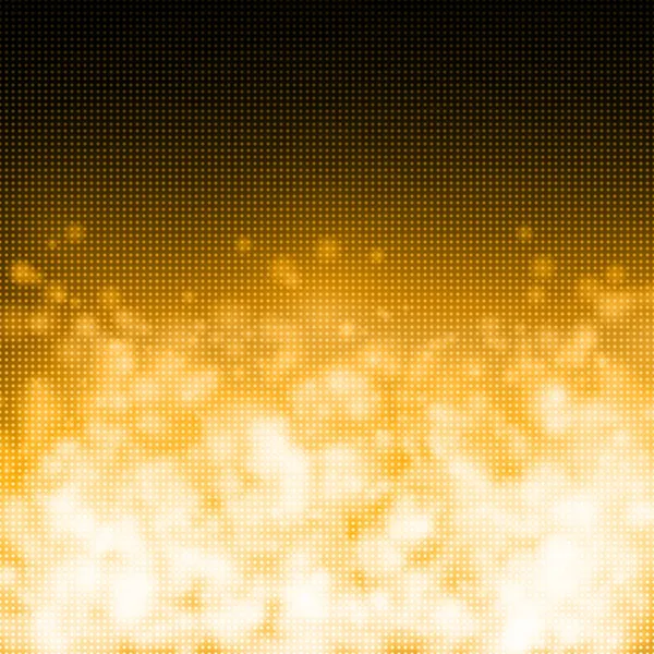 黄金技术背景上气泡 — 图库矢量图片