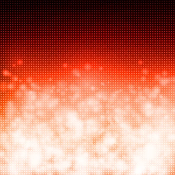 Bubles på röda teknik bakgrund — Stock vektor