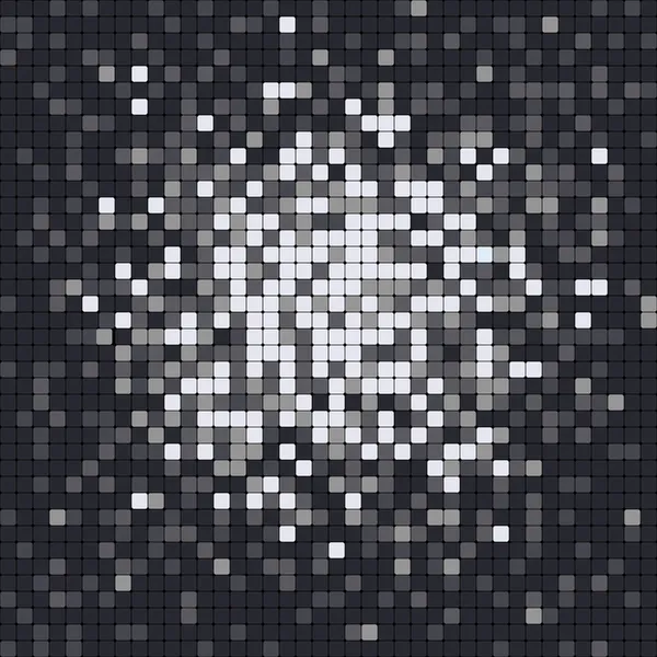 Abstract pixel mosaico — Vetor de Stock