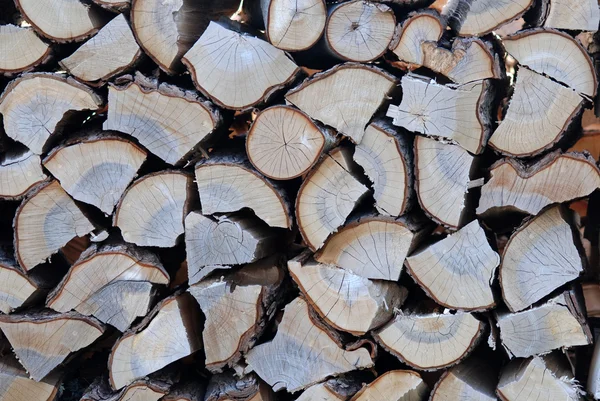 stock image Stack of chopped wood