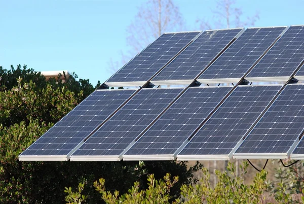 太阳能电池板 免版税图库图片