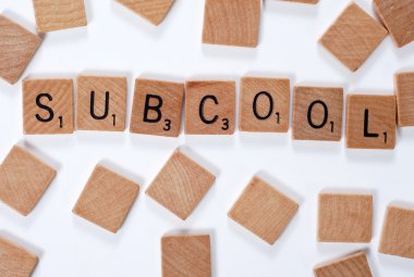 New word : subcool clipart
