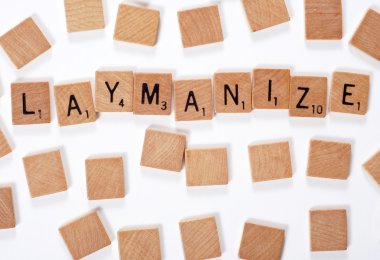 New word: laymanize clipart