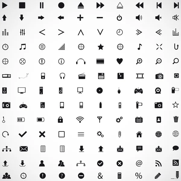 Stock vector Vector Icons Set