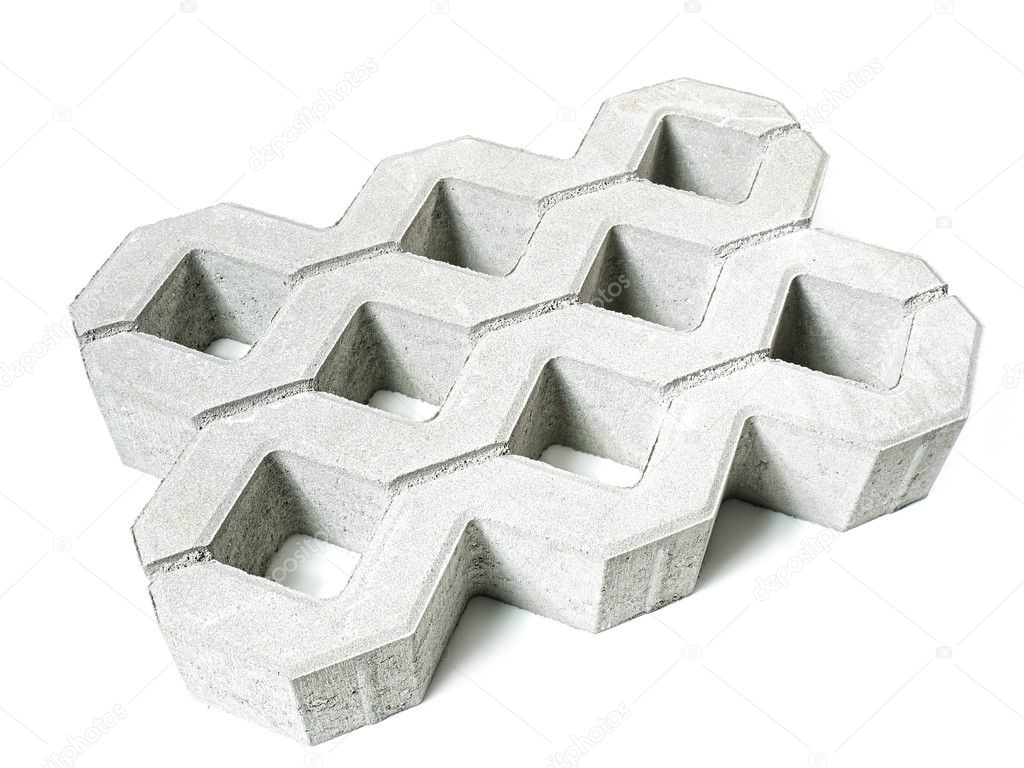 Concrete pavement block