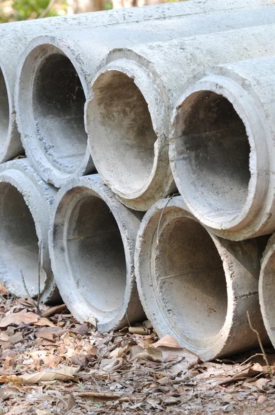 Concrete asbestos pipe — Stock Photo, Image