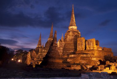 Twilight Saat ayuttaya Tapınak