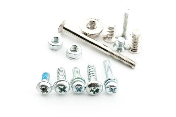 Several type screw — Stock Photo, Image
