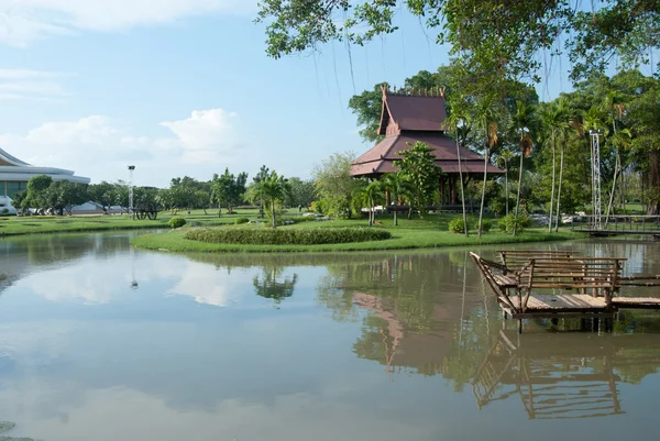 精彩泰国花园美丽的花园 — 图库照片