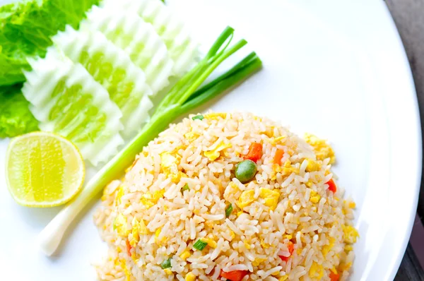 Makró sült rizs — Stock Fotó
