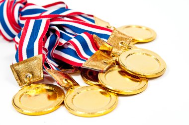 Golden Medals, award clipart