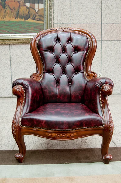 Klasik ve lüks koltuk — Stok fotoğraf