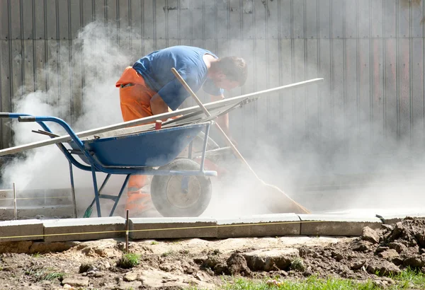 stock image Construction works