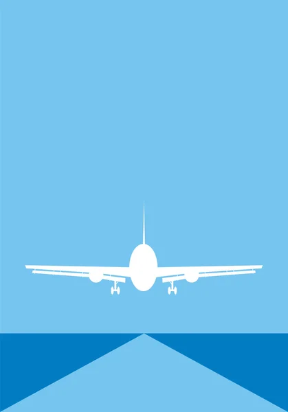 Airliner — Stock Vector