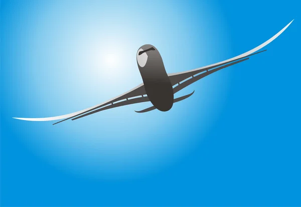 Avion de ligne — Image vectorielle