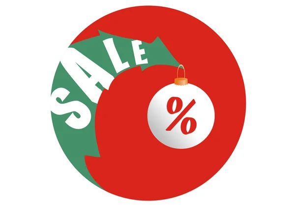 Prodej vánoční zpívat — Stockový vektor