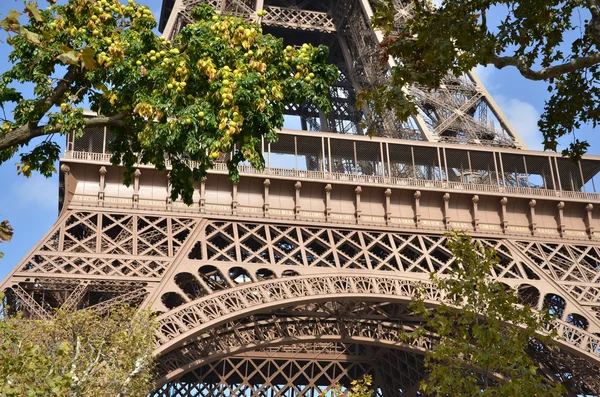 Szoros wiev Eiffel-torony — Stock Fotó