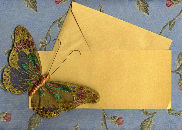 Tecido de borboleta em têxteis 4 — Fotografia de Stock