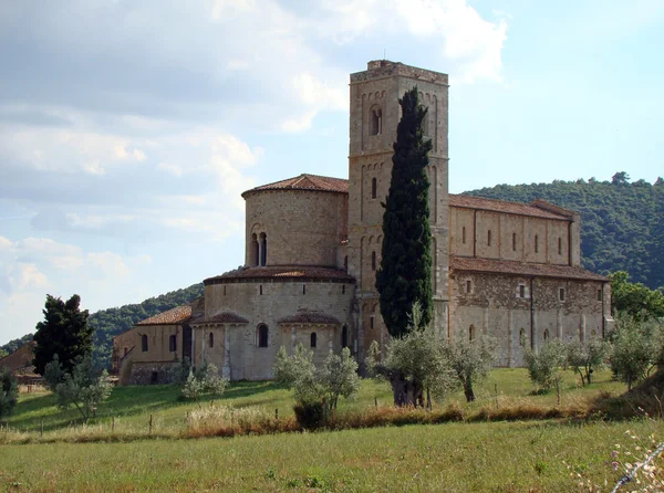Saint antimo-Toscana — Stockfoto