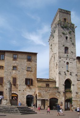 San Gimignano-Tuscany clipart